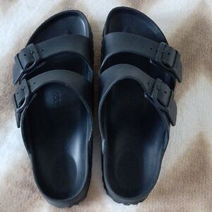 Birkenstock Black Sandals with Double Straps